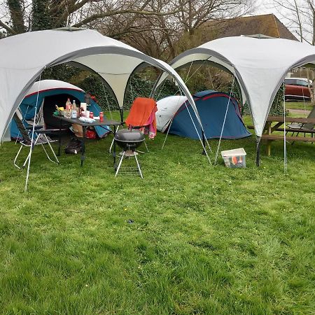 Basic 2P Tent Sotterum Hotel Cornwerd Ngoại thất bức ảnh